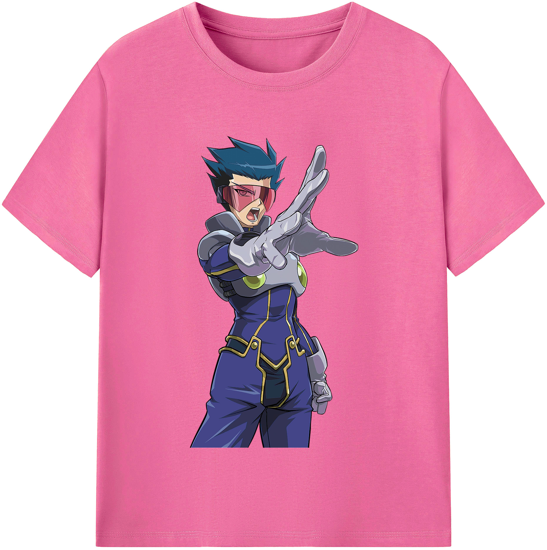 （画像用） 遊☆戯☆王 Yu-Gi-Oh! レディースカジュアルプリントTシャツ（綿100％）